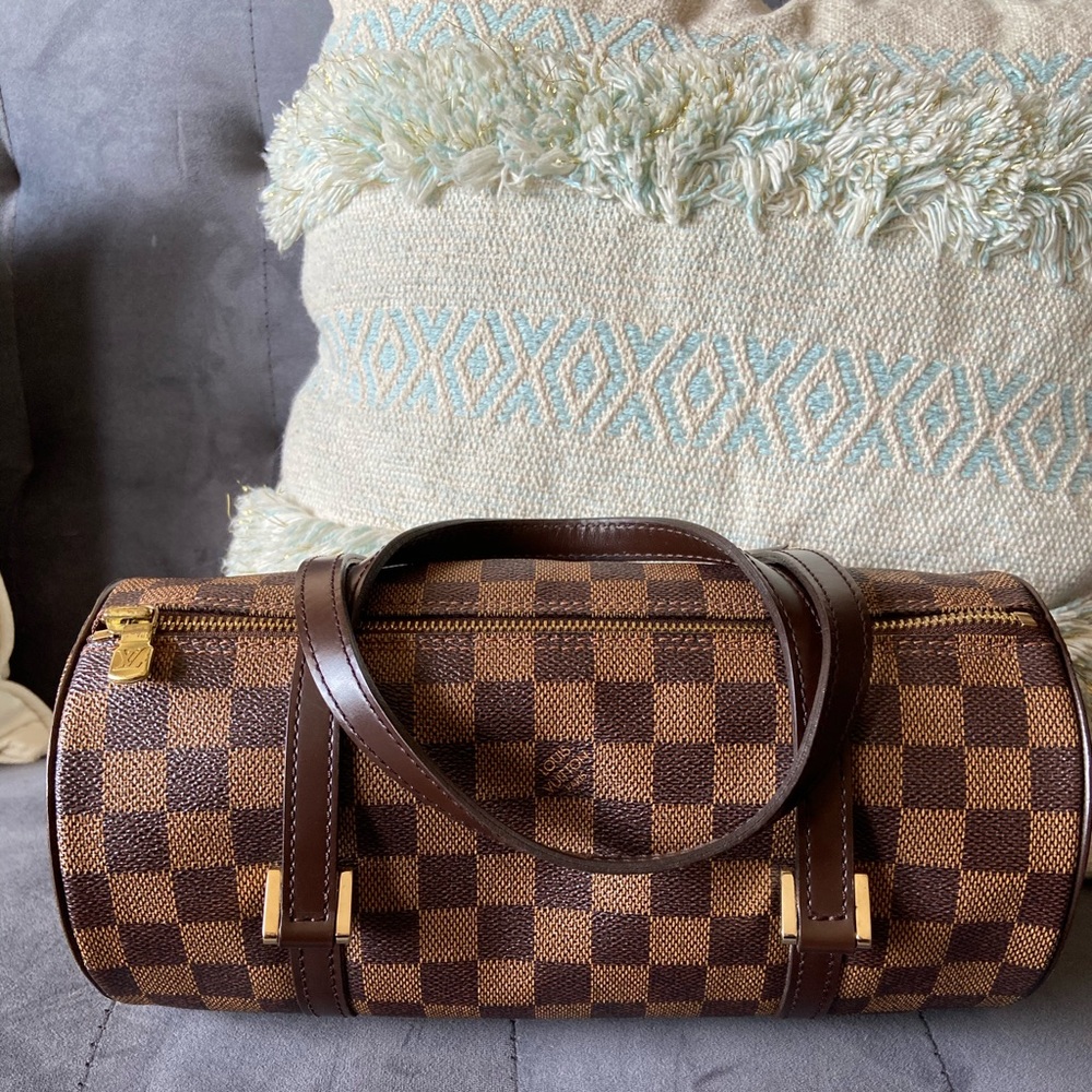 Louis Vuitton Damier Ebene Papillon Bag 26